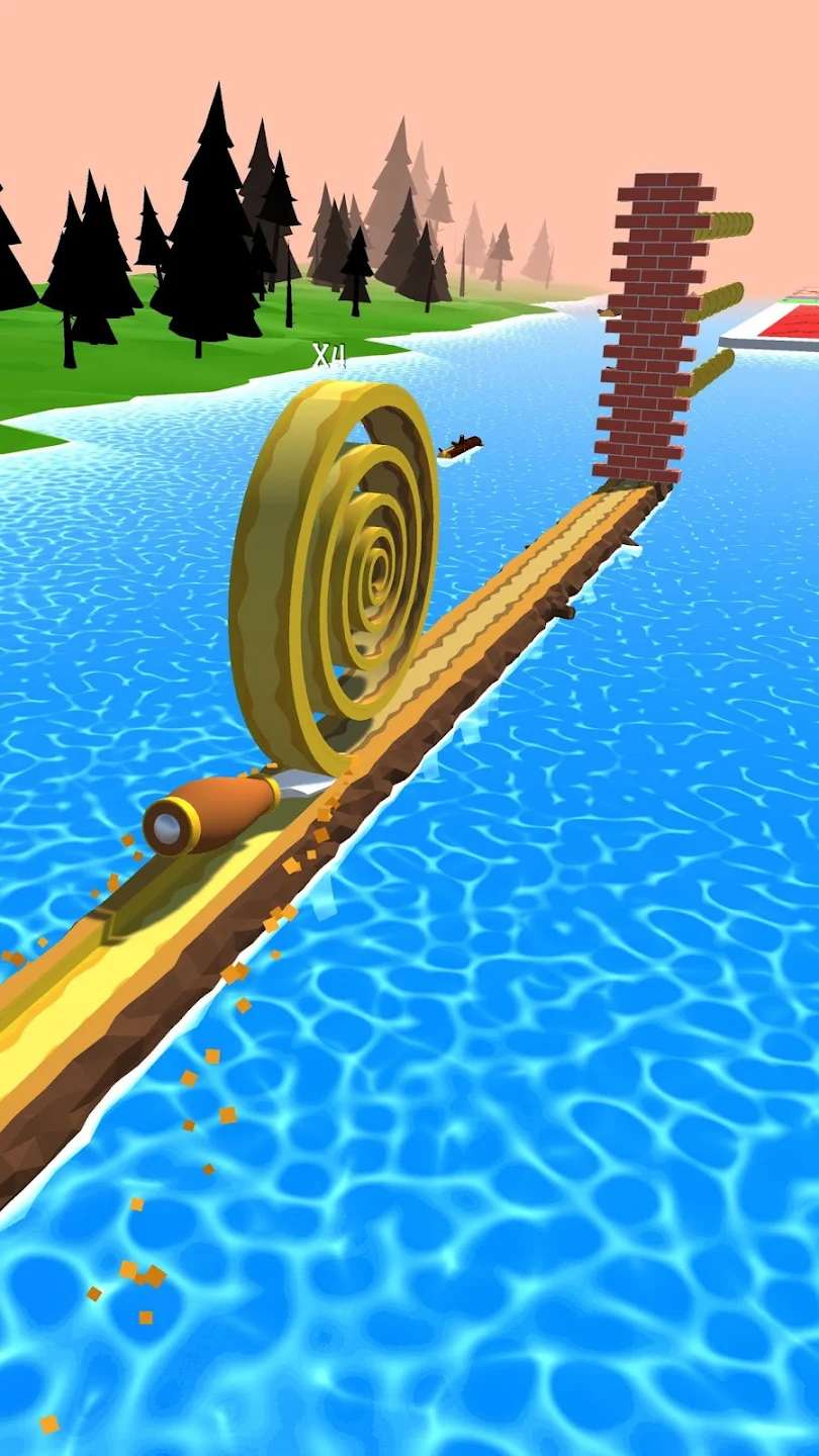 متعة لعبة Spiral Roll