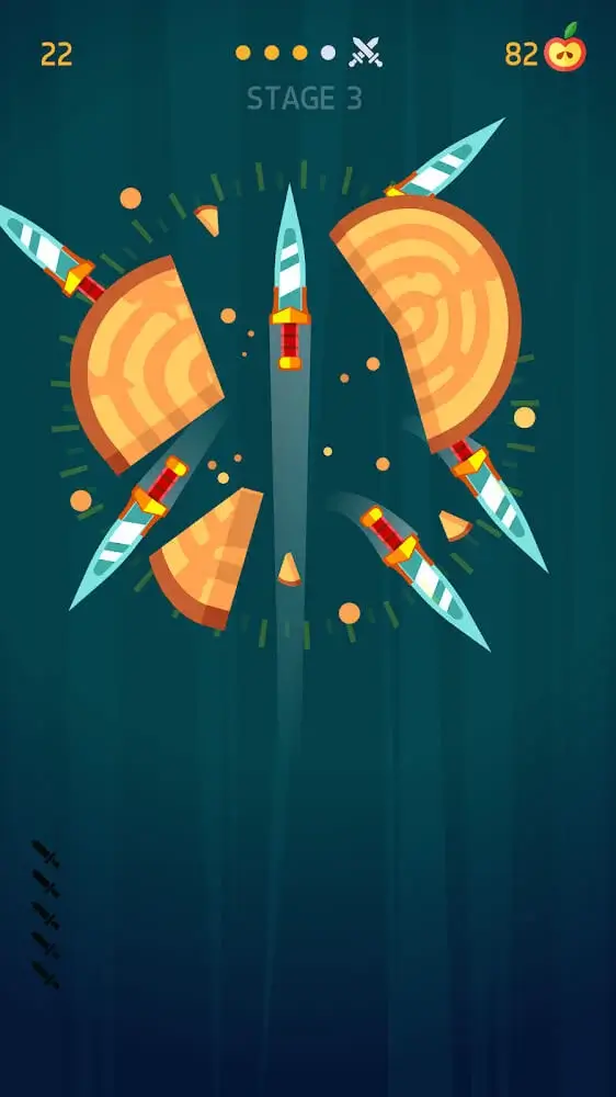 رسومات وصوت لعبة Knife Hit