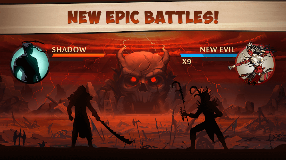 قصة لعبة Shadow Fight 2