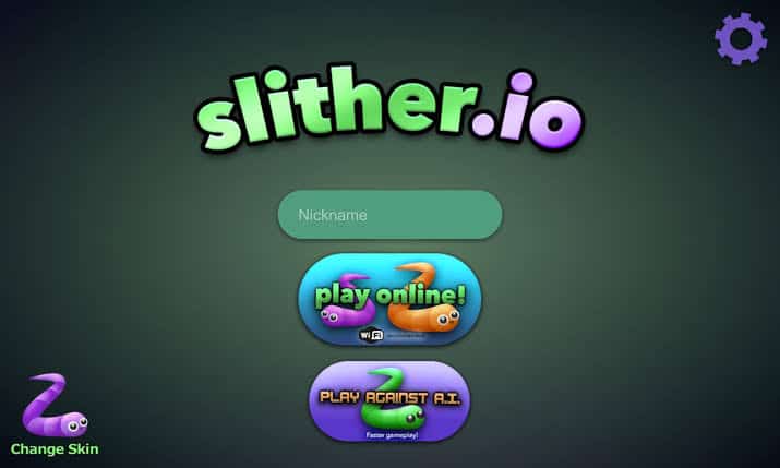لعبة الدودة slither-io