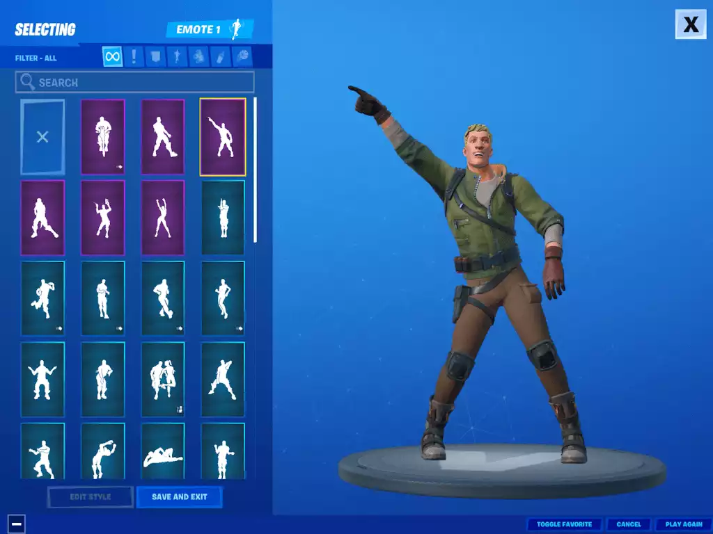 وسائط لعبة Fortnite