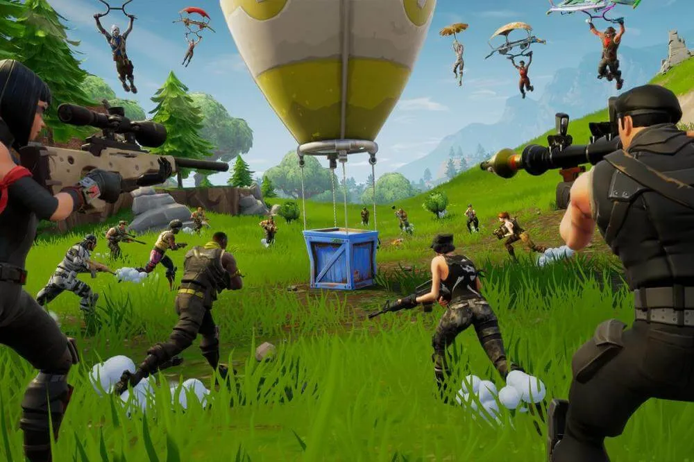 البيئة في لعبة Fortnite