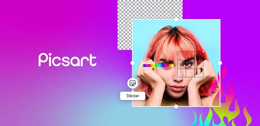 واجهة برنامج PicsArt