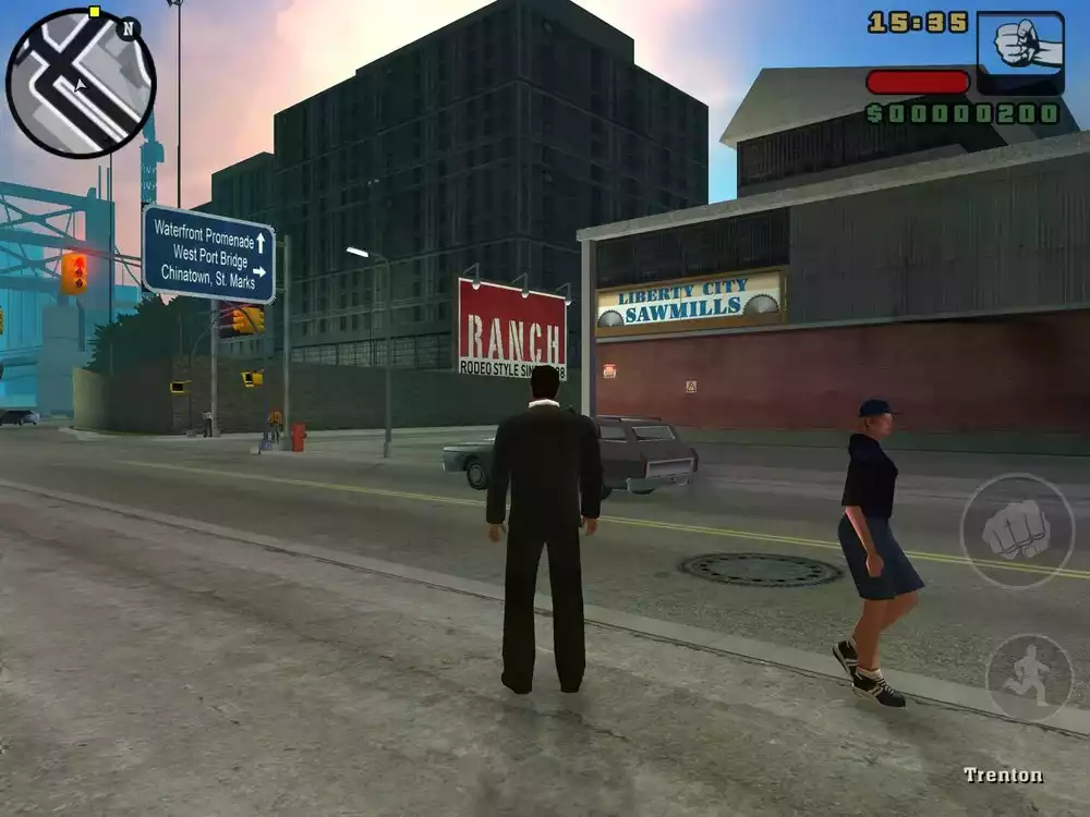 آلية تحكم لعبة GTA: Liberty City Stories