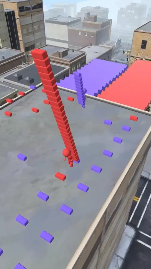 فكرة لعبة bridge race