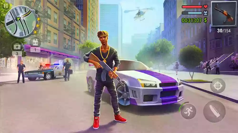 لعبة grand theft auto Town Story
