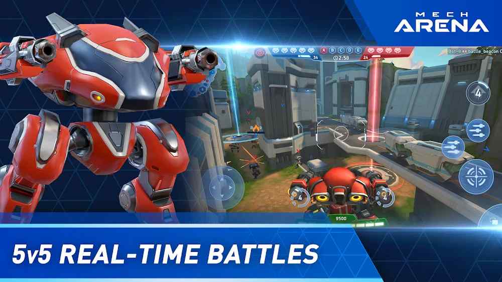 لمحة عن لعبة Mech Arena: Robot Showdown