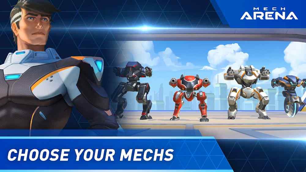 مباريات وتحديات لعبة Mech Arena: Robot Showdown