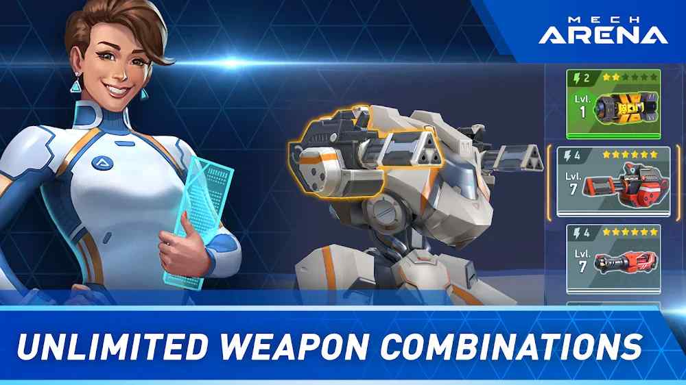احداث كل أسبوع في لعبة Mech Arena: Robot Showdown