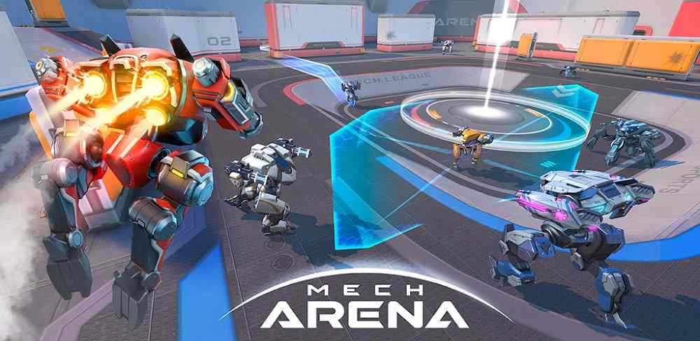 وضع عدم الاتصال داخل لعبة Mech Arena: Robot Showdown