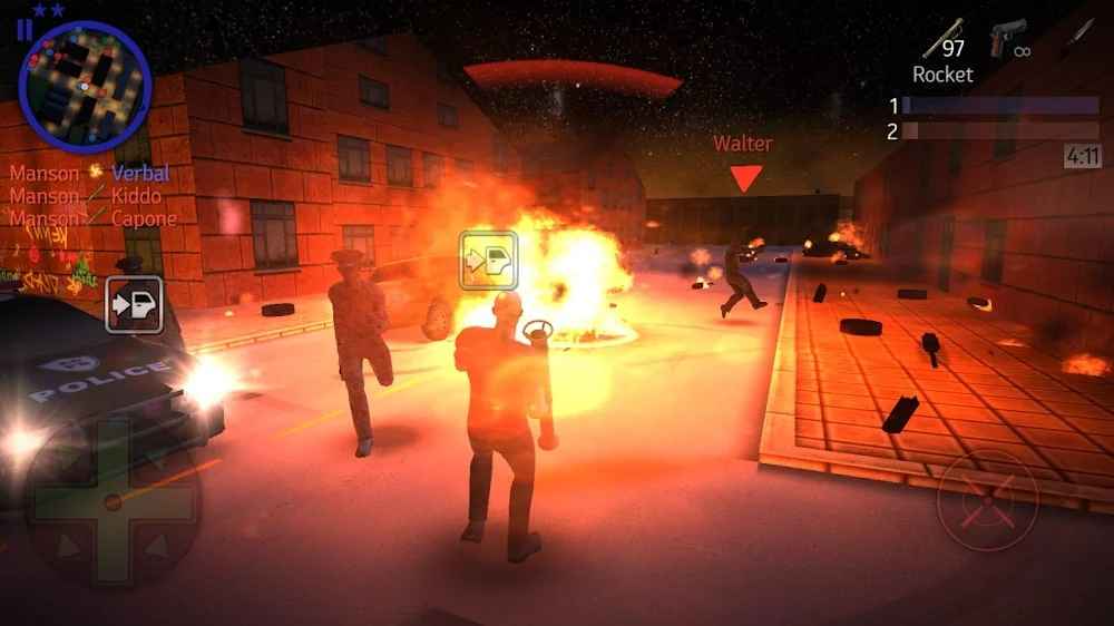 التفاعل والتحكم في لعبة Payback 2