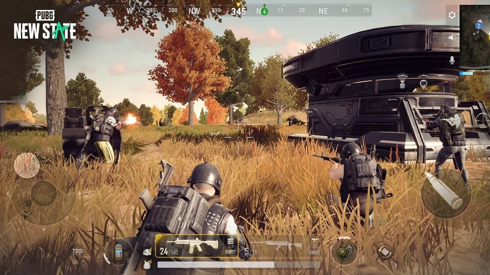 اشتباكات PUBG: NEW STATE