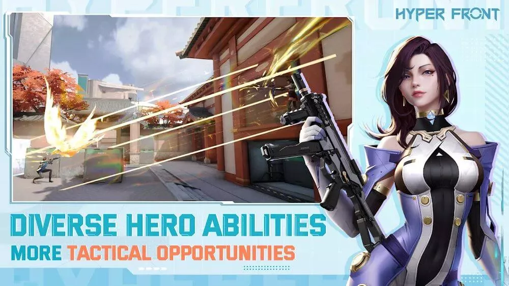طريقة اللعب في لعبة Hyper Front