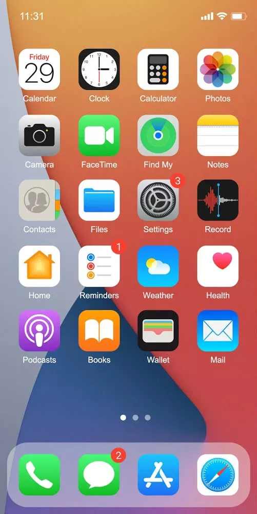 امان برنامج Phone 13 Launcher