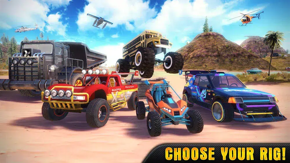 لمحة عن لعبة Off The Road - OTR Mud Racing