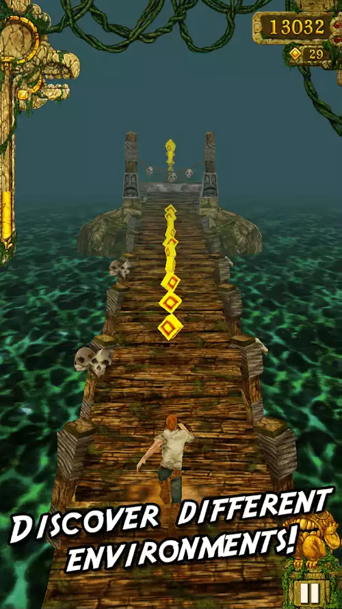عقبات لعبة Temple Run