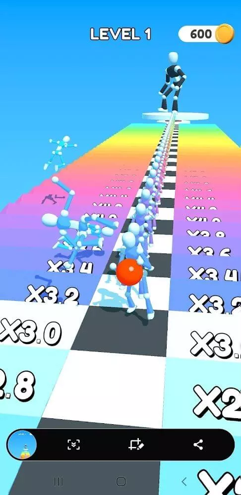 ميزات Tall Man Run الرئيسية