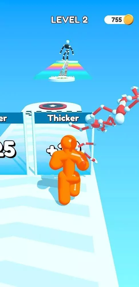 ميزات Tall Man Run الرئيسية