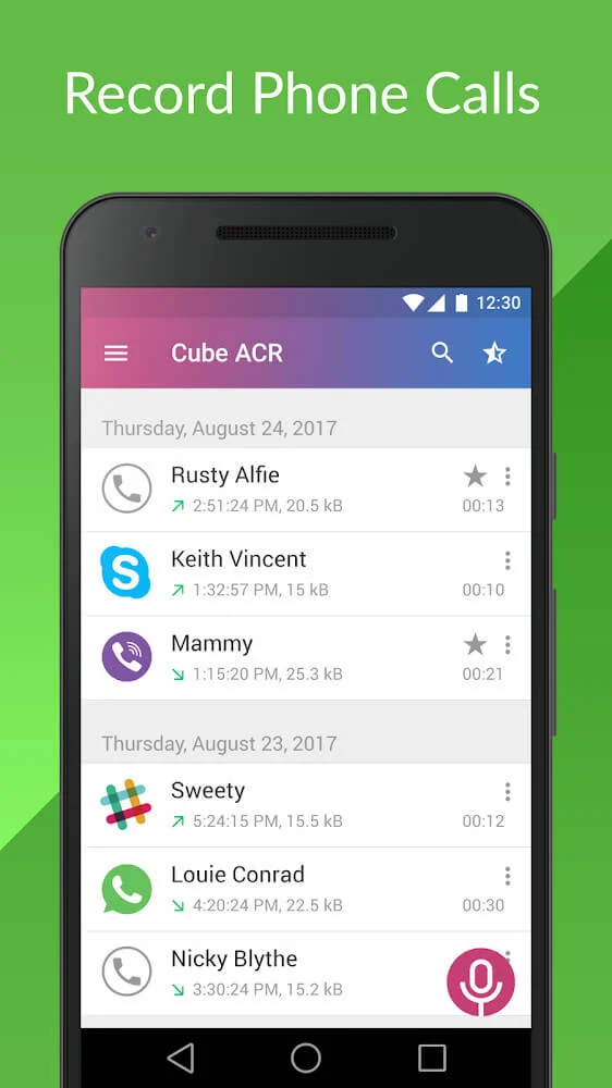 التحكم في تطبيق Cube ACR