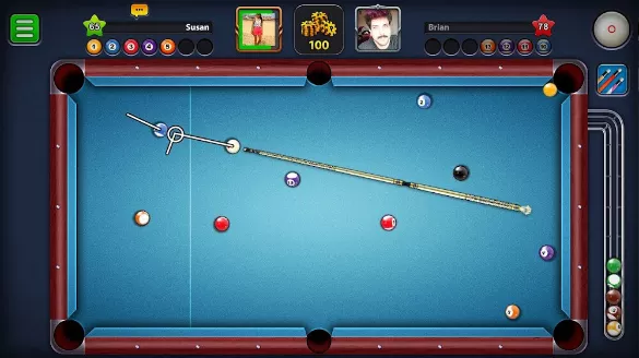 العملات معدنية في لعبة 8 Ball Pool