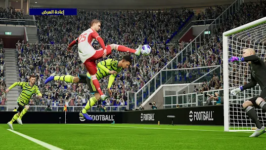 آلية تحكم لعبة eFootball PES 2024