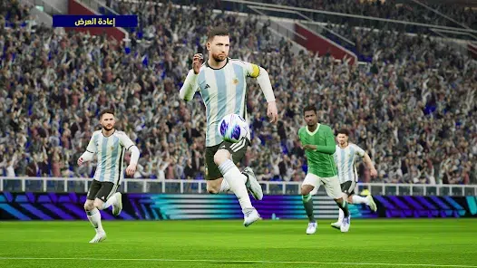 رسومات لعبة eFootball PES 2024 للاندرويد وواقعية اللعبة