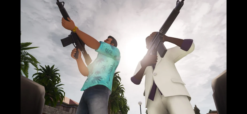 التحكم واللعب في GTA Vice City NETFLIX 
