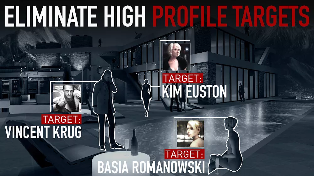 مميزات لعبة Hitman Sniper